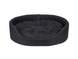 AMIPLAY Legowisko Owalne Basic Czarne M