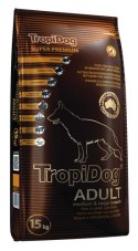 Tropidog Super Premium Adult Medium & Large Breed Jagnięcina Z Ryżem 15kg